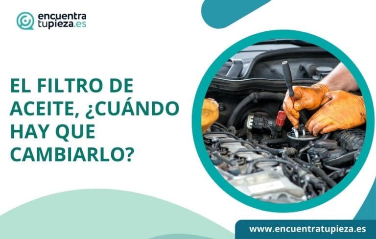 El filtro de aceite, ¿Cuándo hay que cambiarlo?